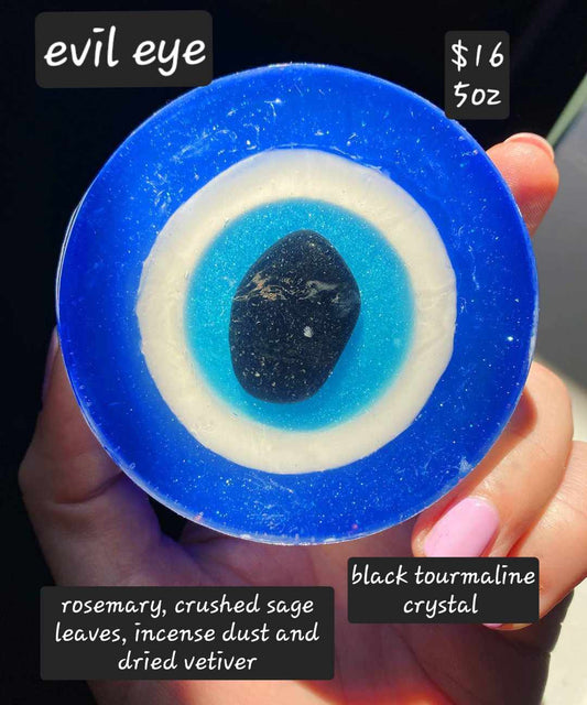 Evil Eye - 5oz Crystal Infused Bar Soap