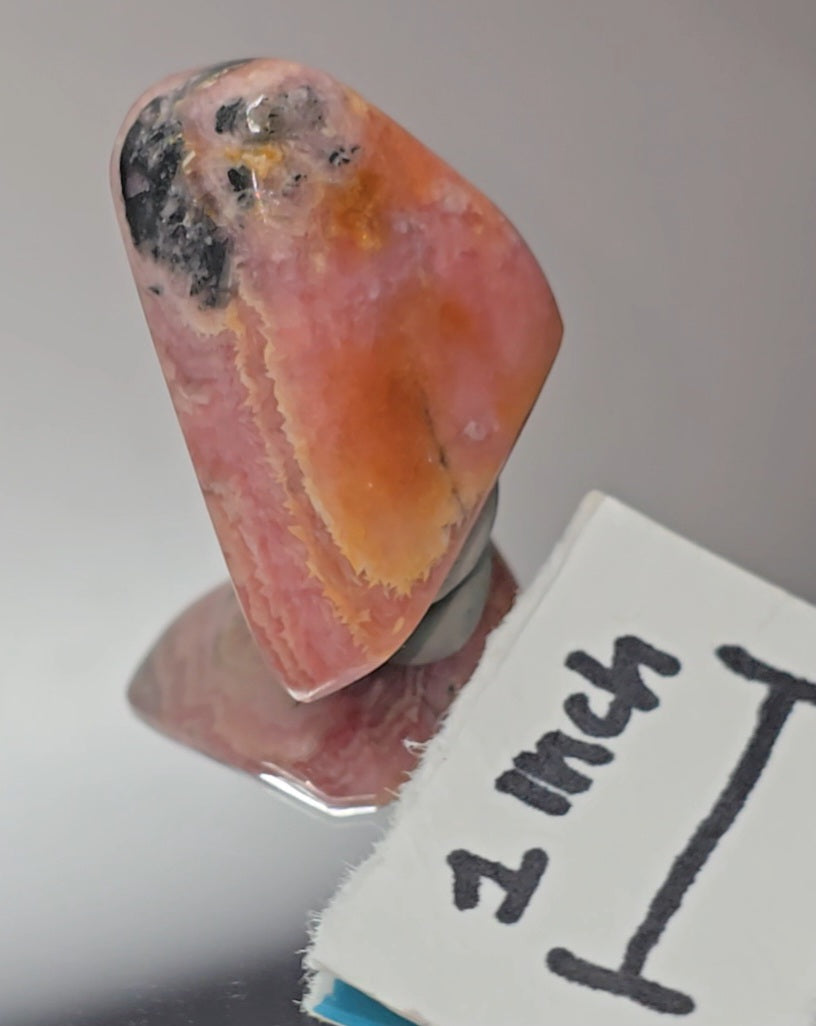 fully polished rhodochrosite