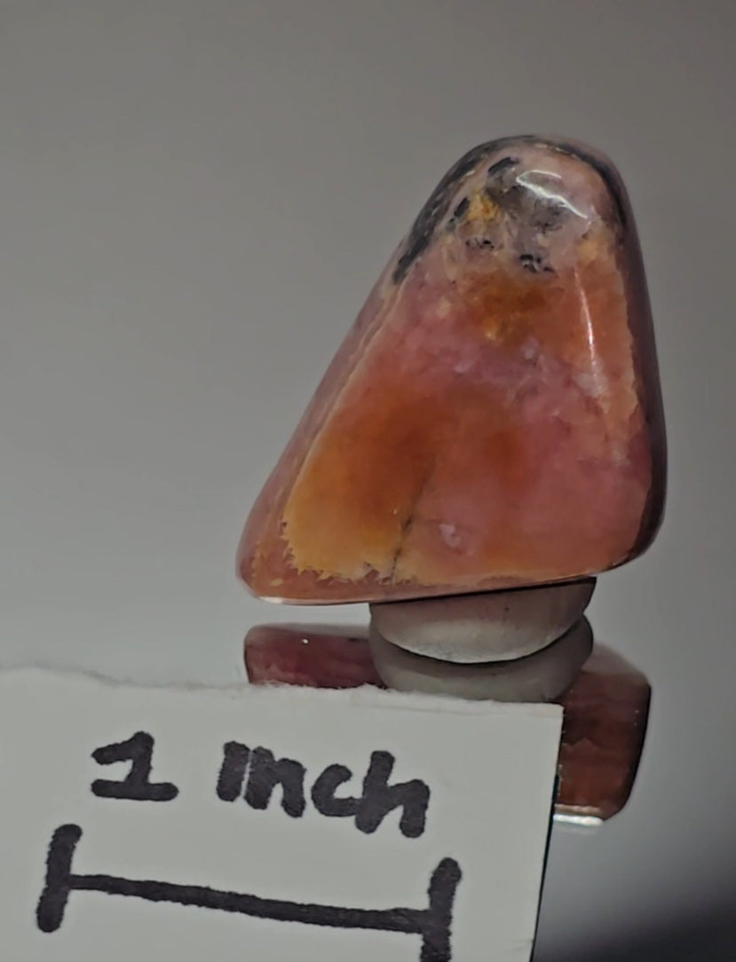 fully polished rhodochrosite