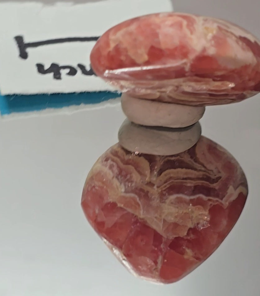 fully polished rhodochrosite