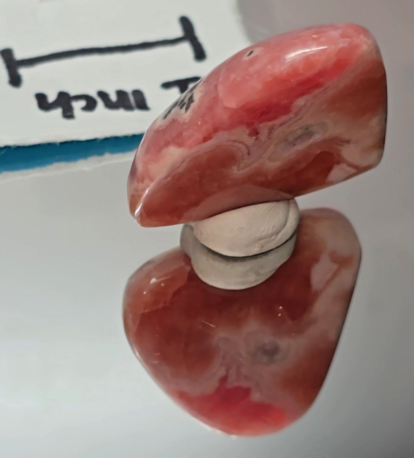 fully polished rhodochrosite
