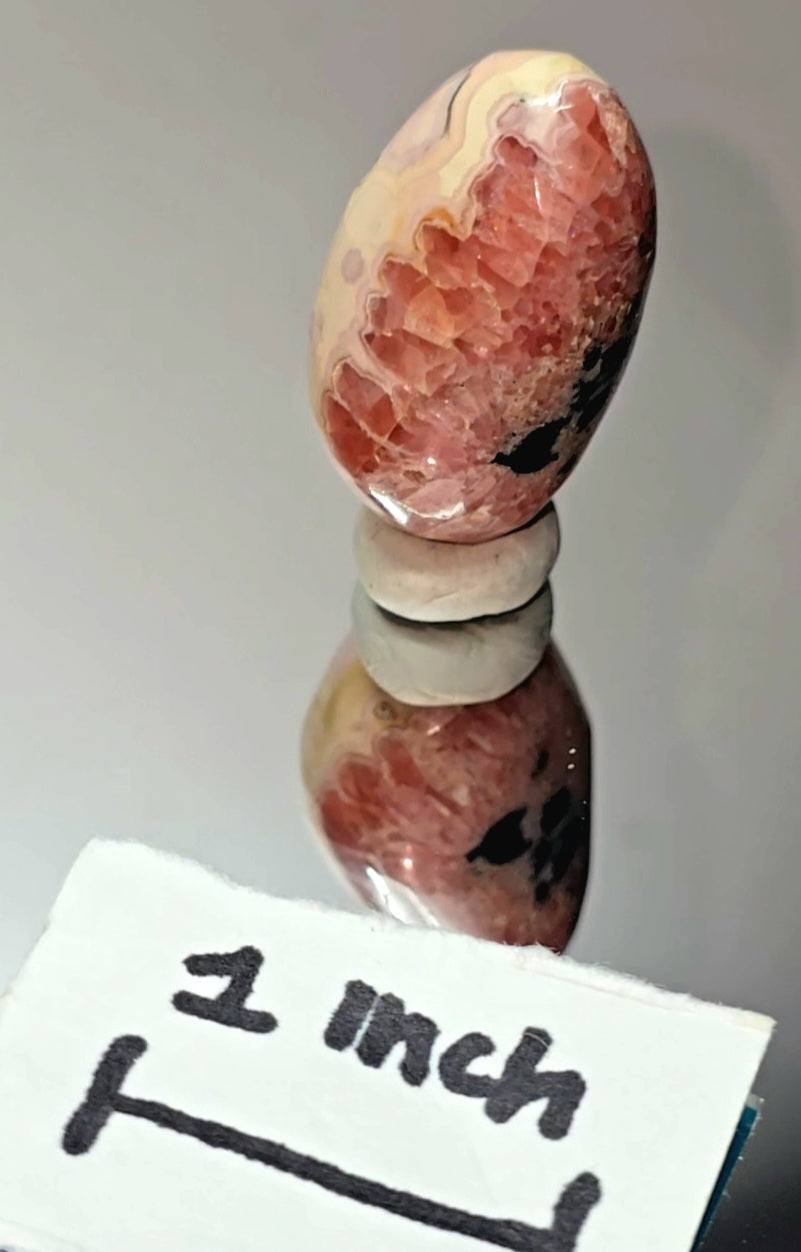 fully polished rhodochrosite