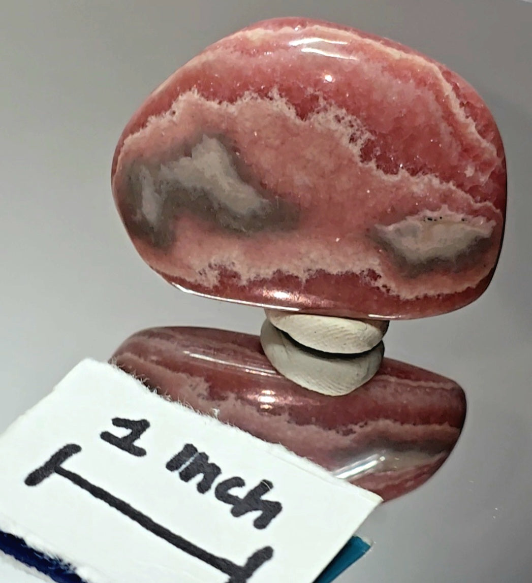 fully polished rhodochrosite