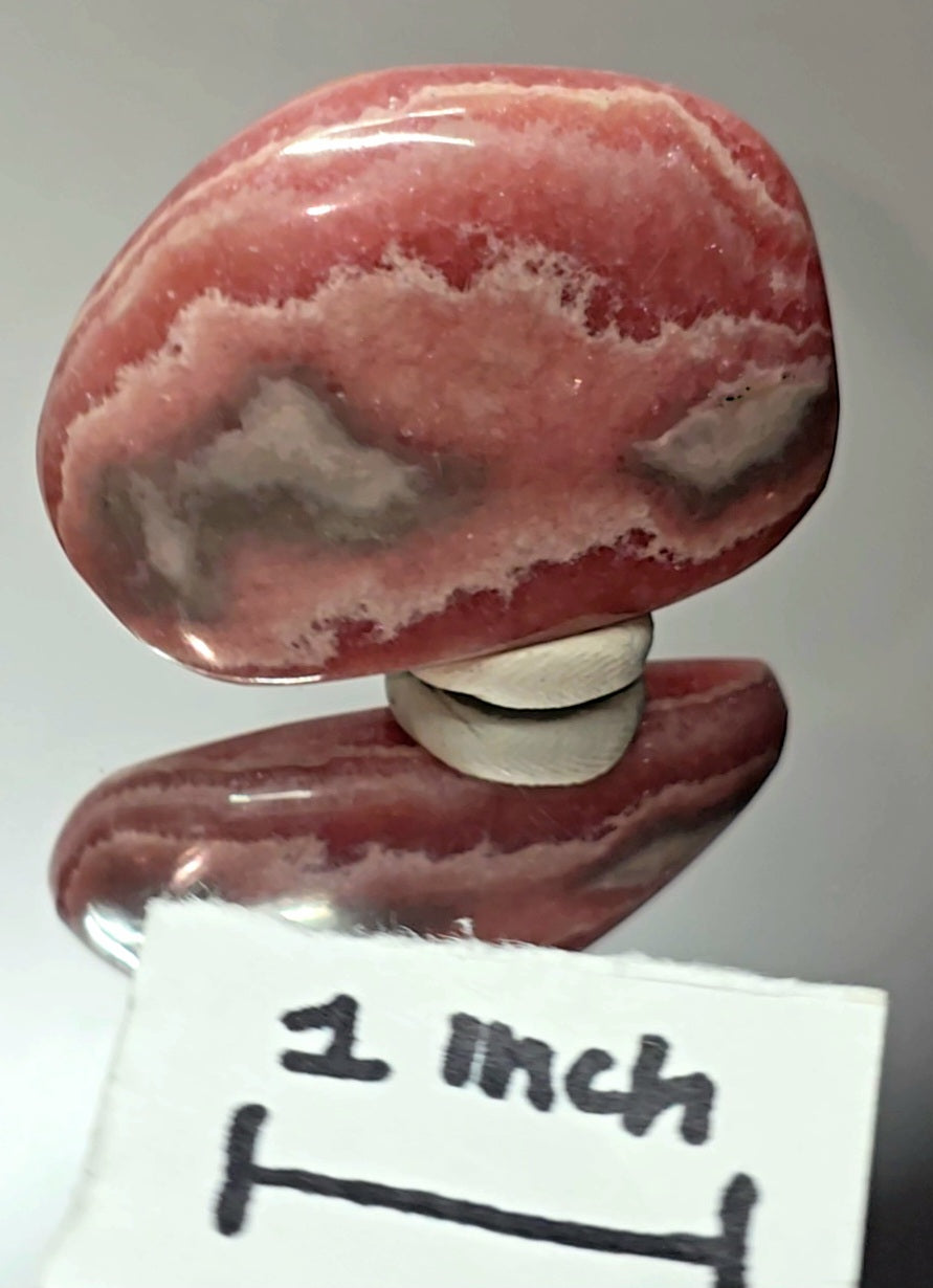fully polished rhodochrosite