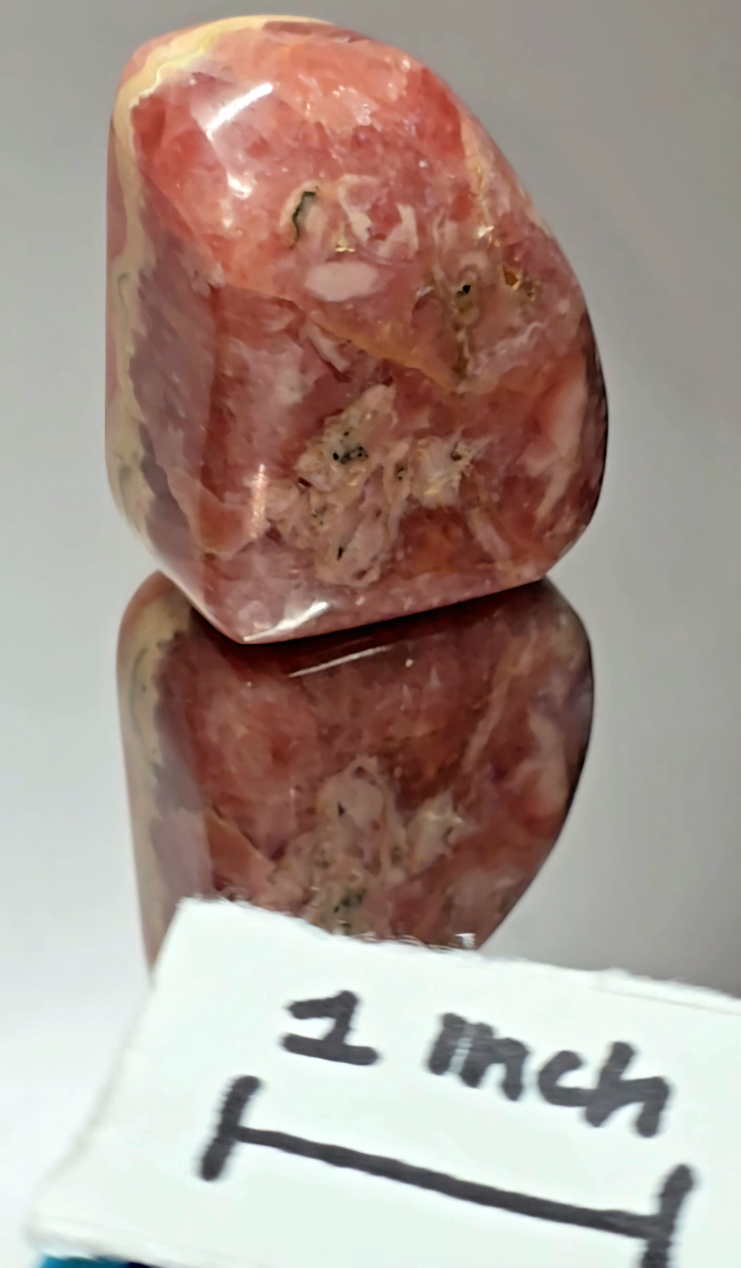 fully polished rhodochrosite