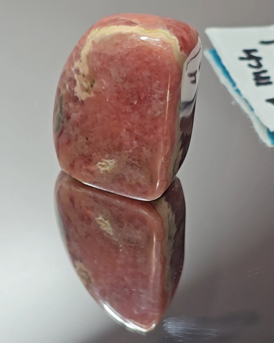 fully polished rhodochrosite