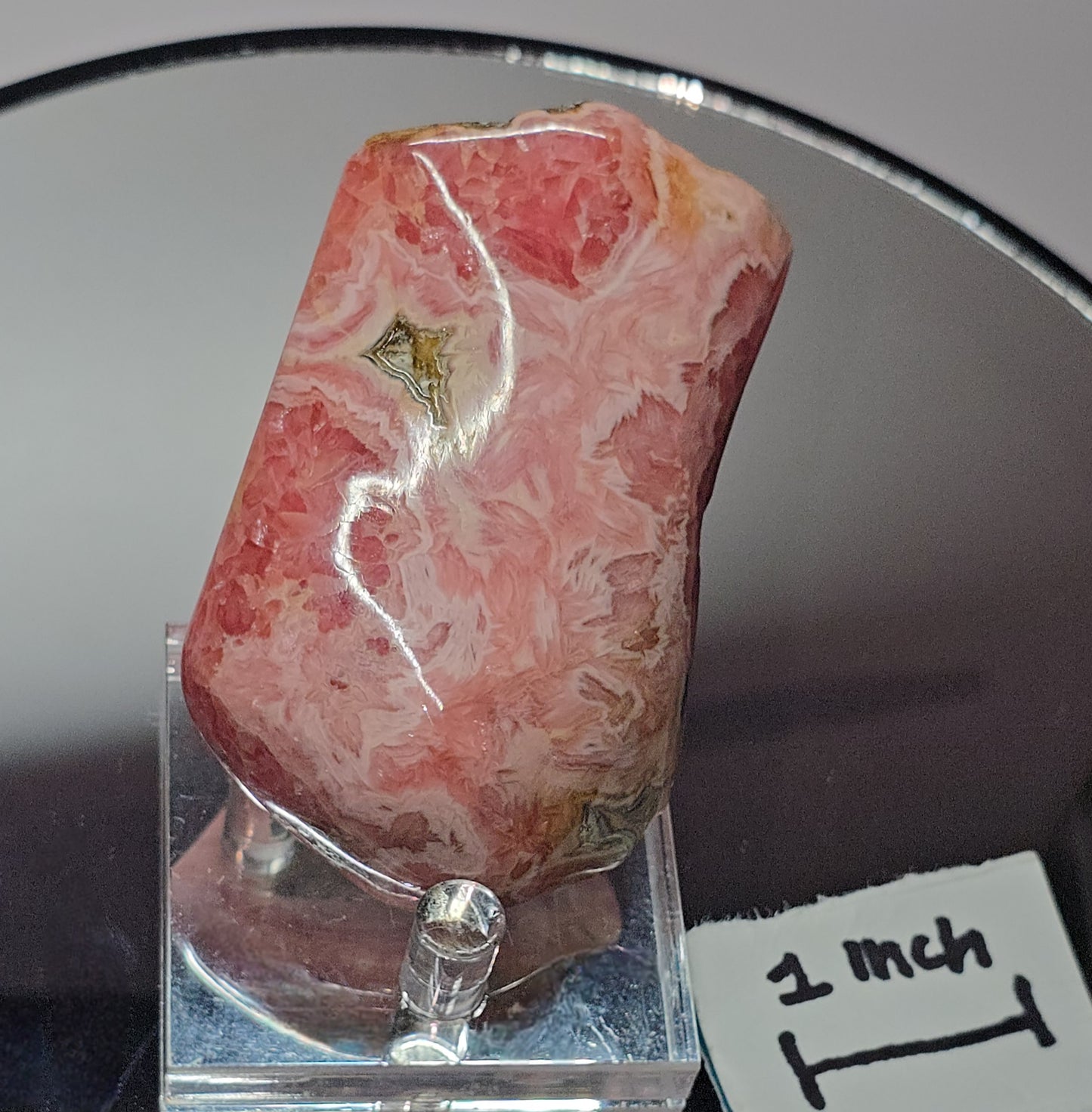 fully polished rhodochrosite