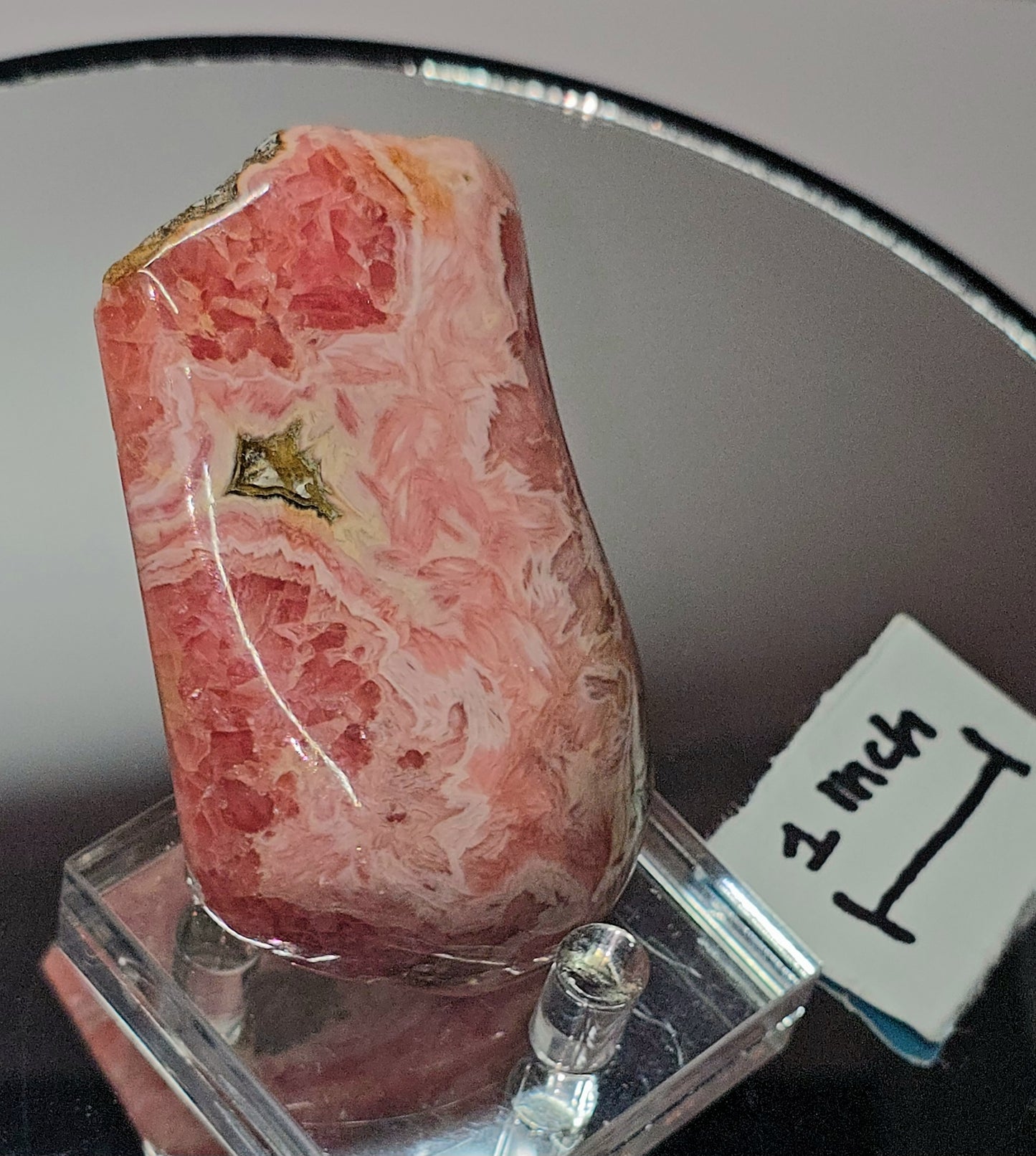 fully polished rhodochrosite