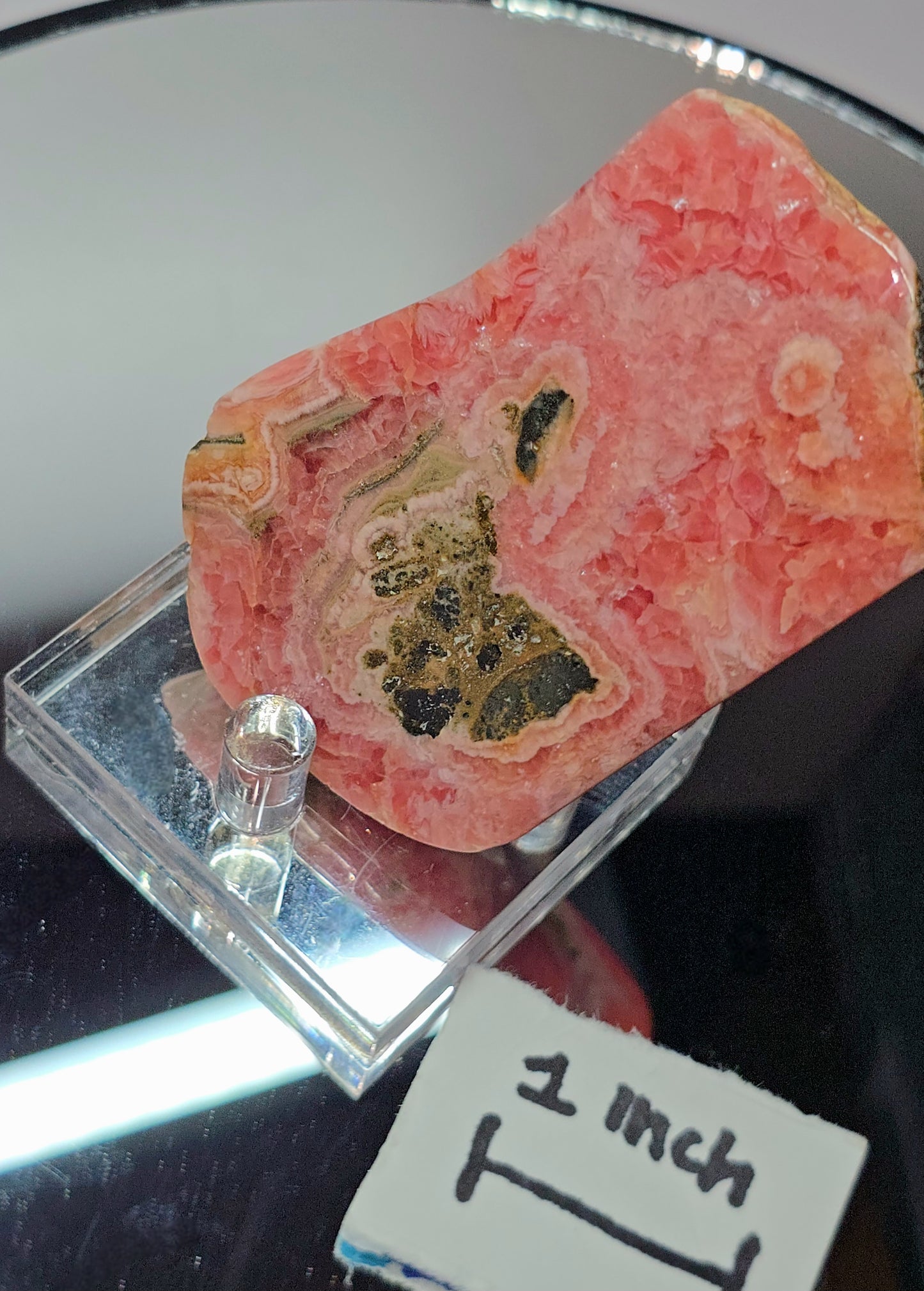 fully polished rhodochrosite
