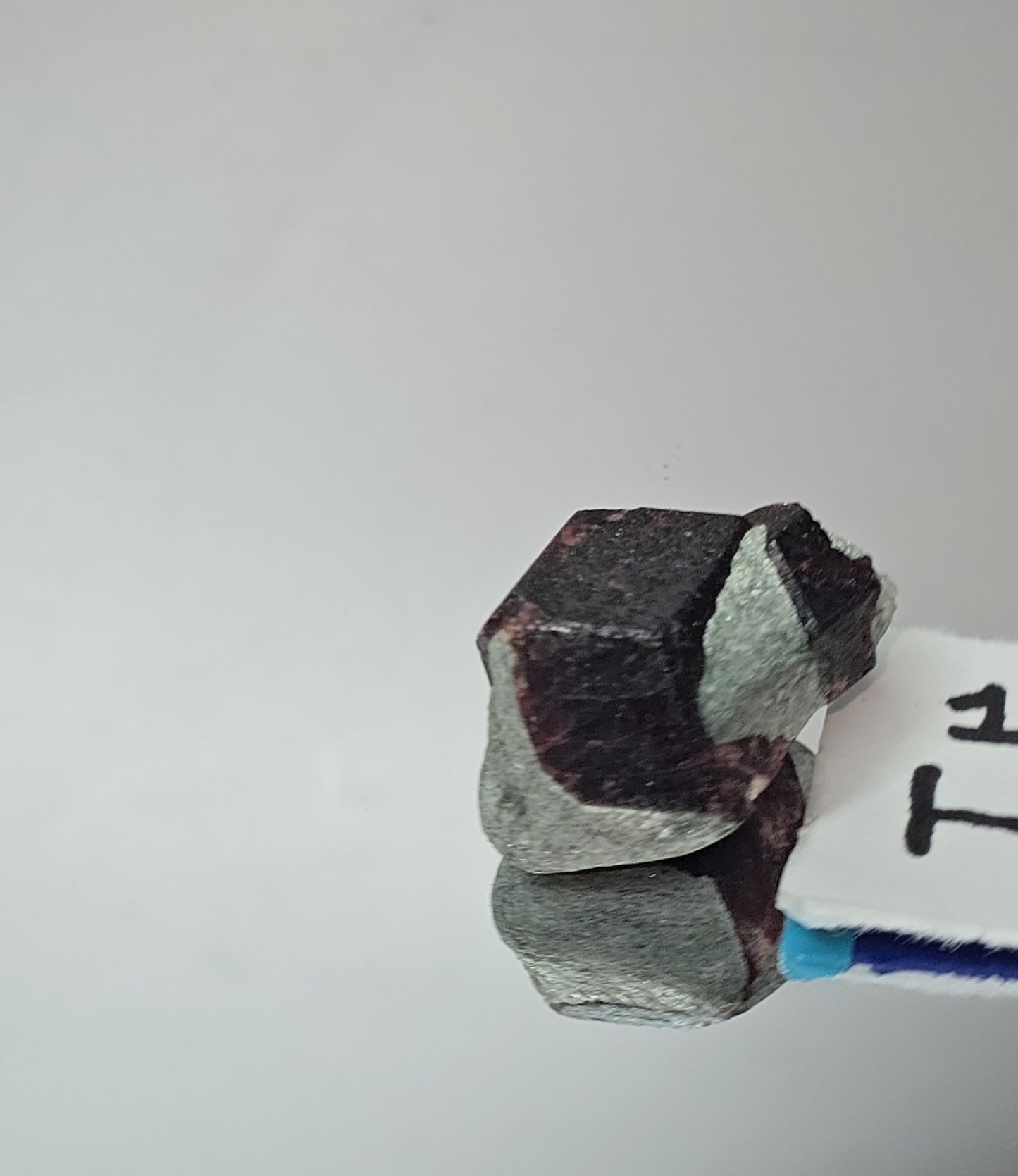 Red pyrope garnet in fuchsite From Zimbabwe