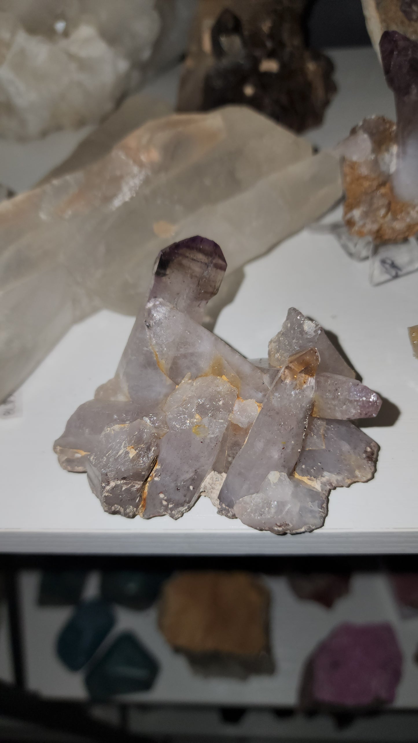 Brandberg scepter amethyst