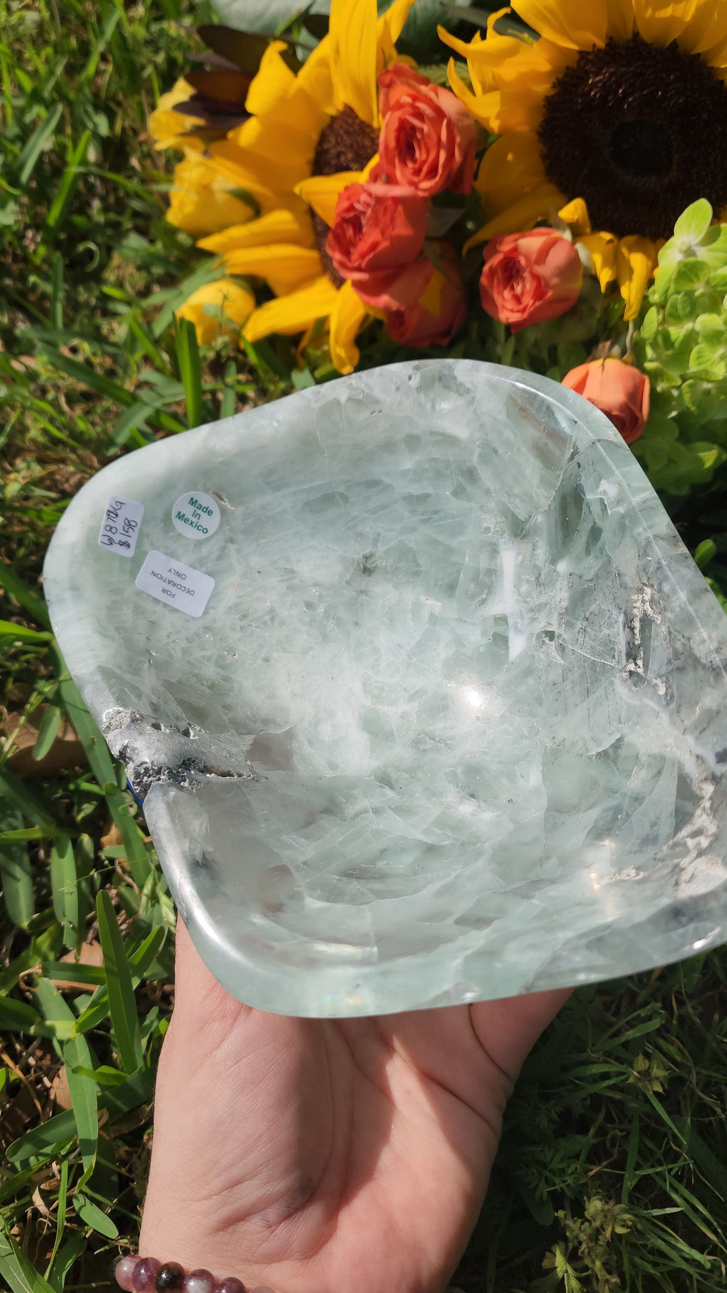 Flouorite Decoration Bowls, fluorite from mexico