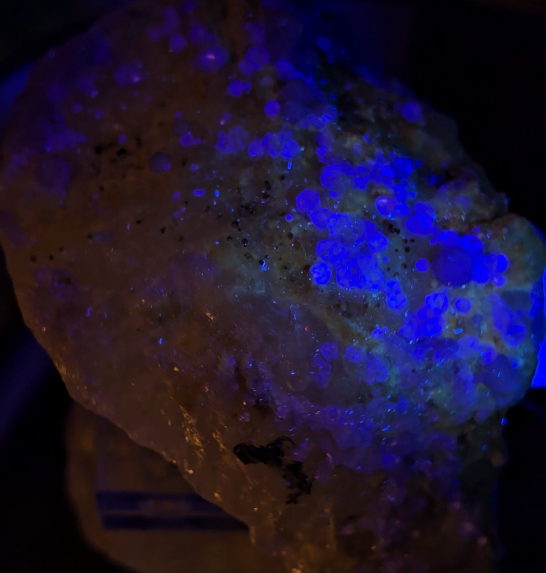 Botryoidal fluorite from Namibia