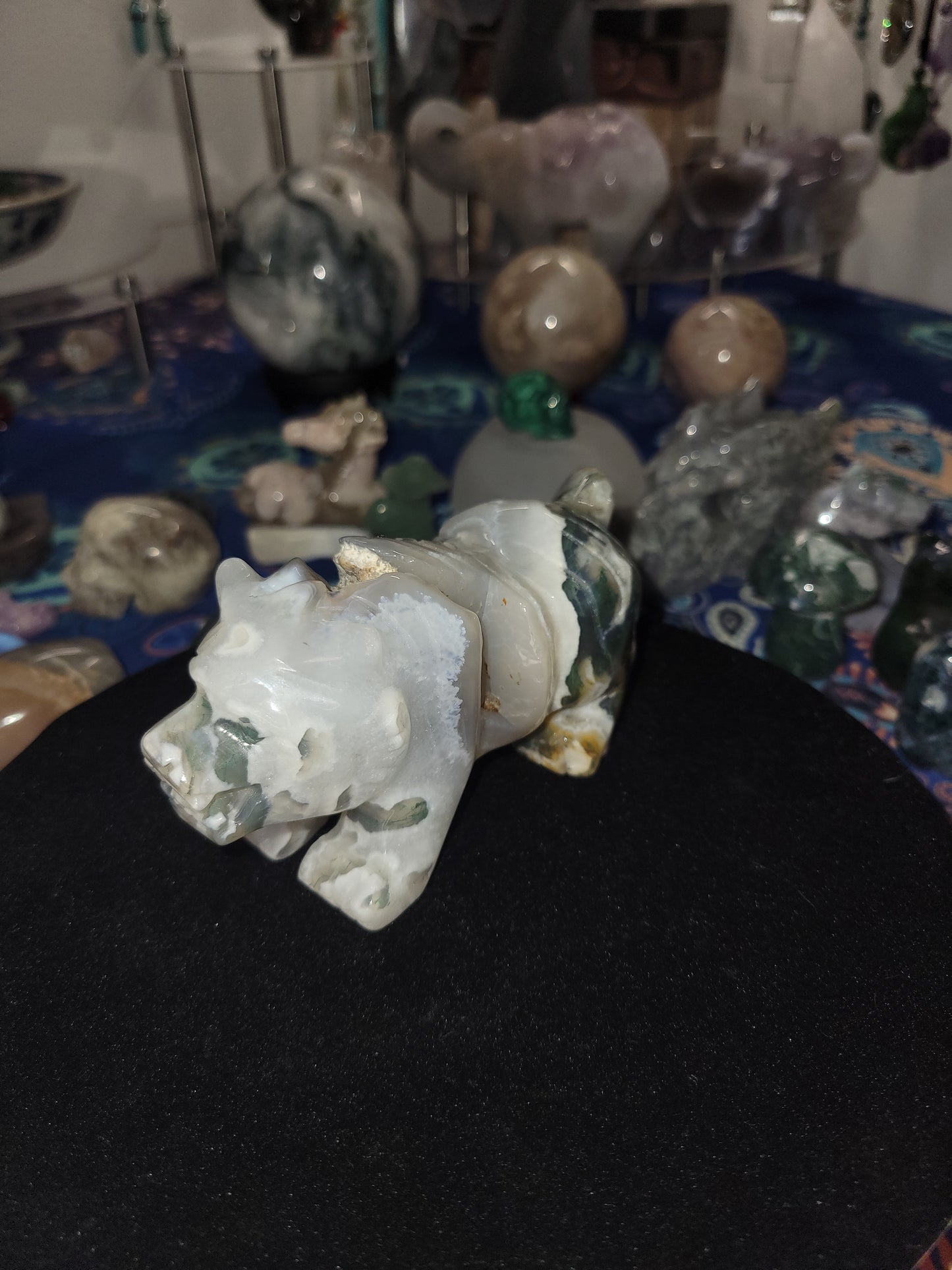 Moss agate tiger