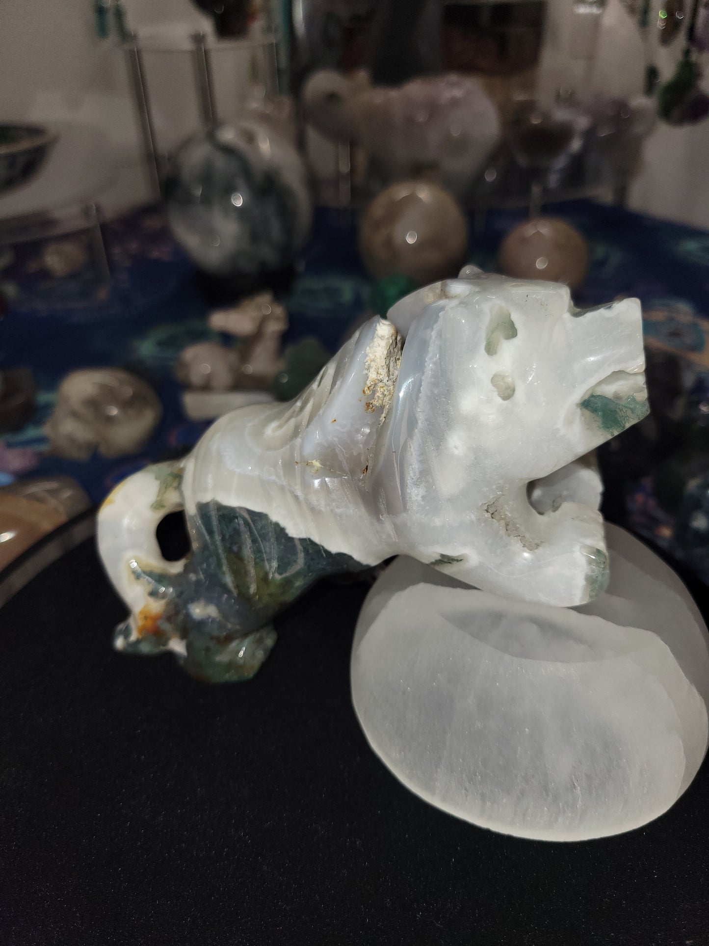 Moss agate tiger