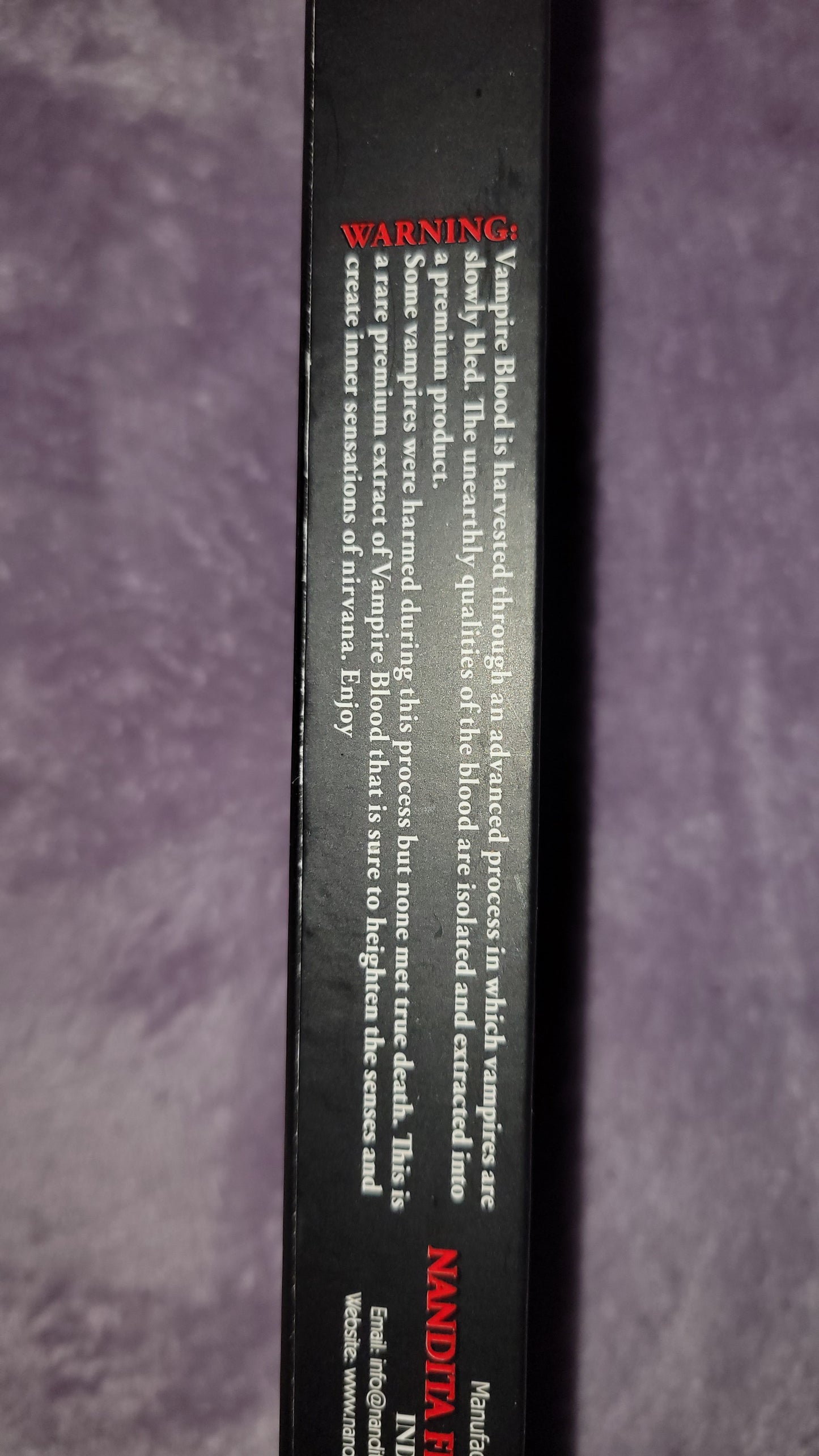 Vampire’s Blood Incense 100 sticks/100 grams