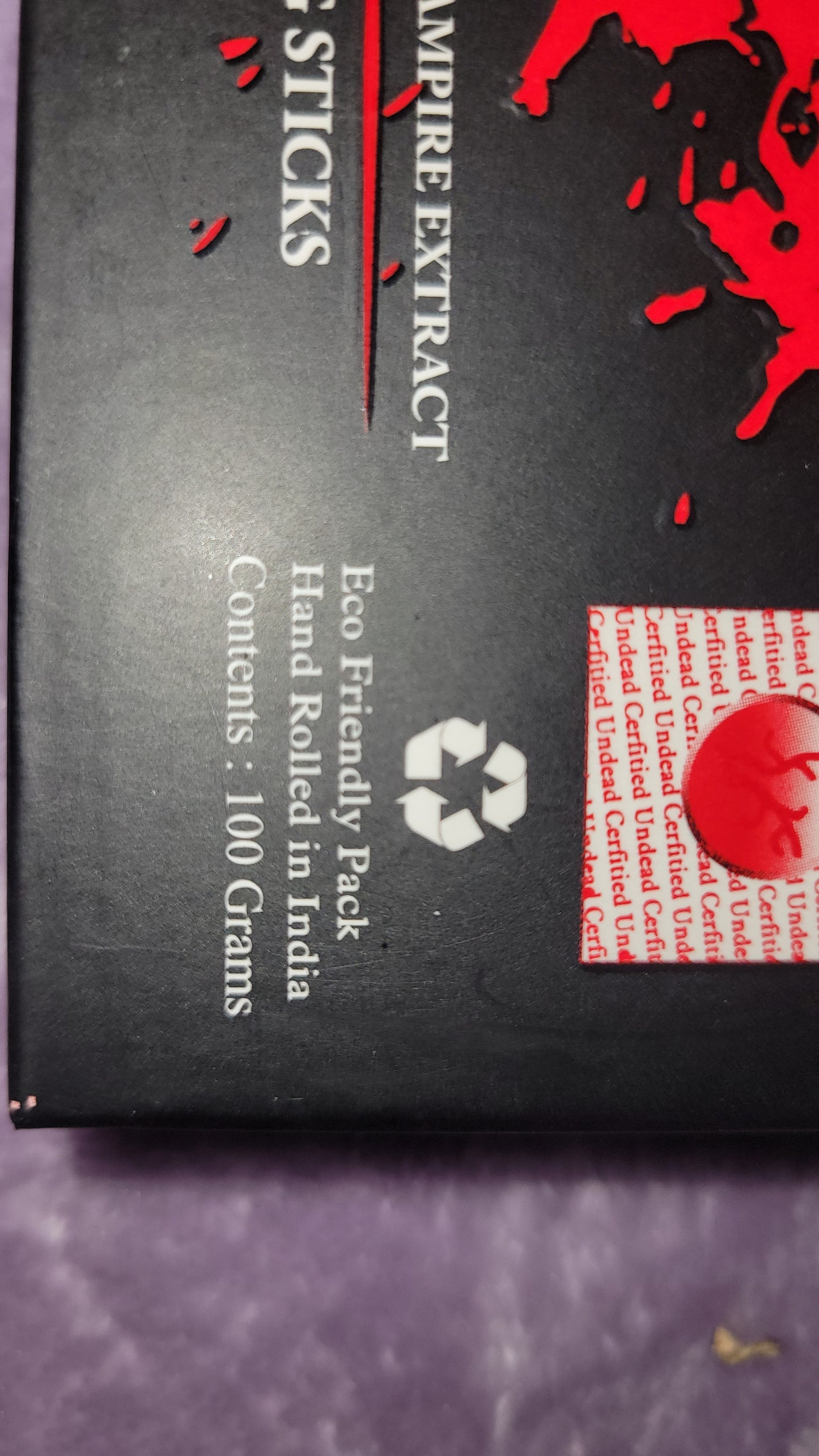 Vampire’s Blood Incense 100 sticks/100 grams