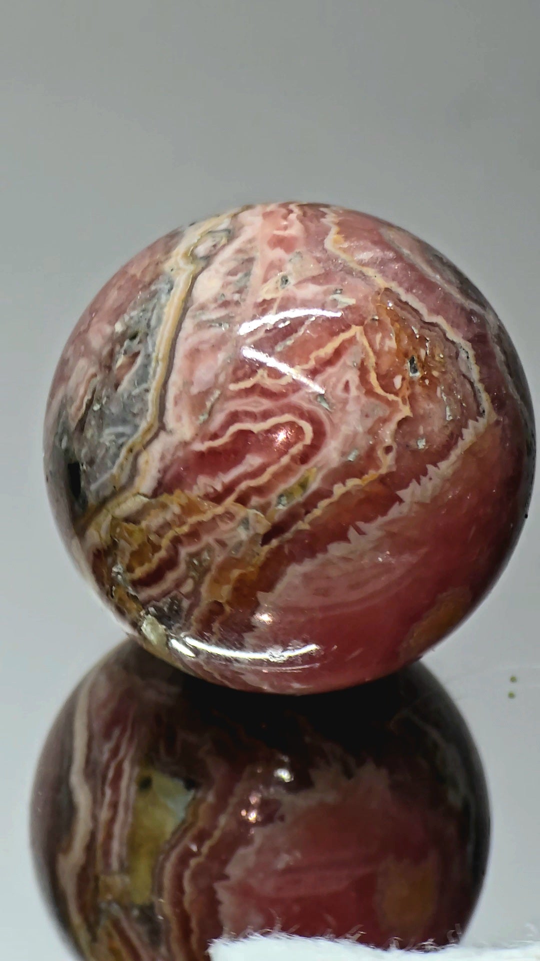 rhodochrosite spheres