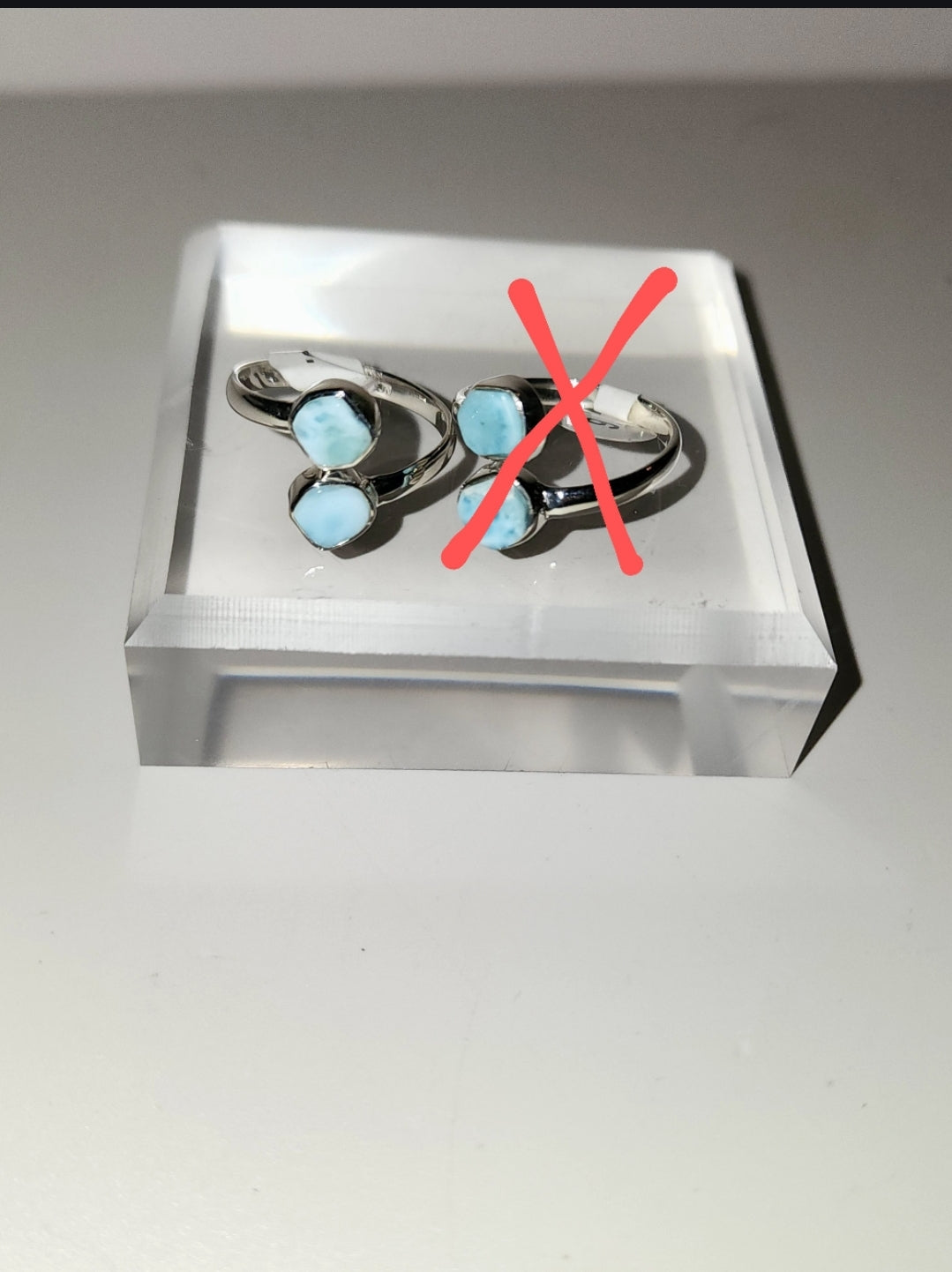 Larimar Handmade Rings