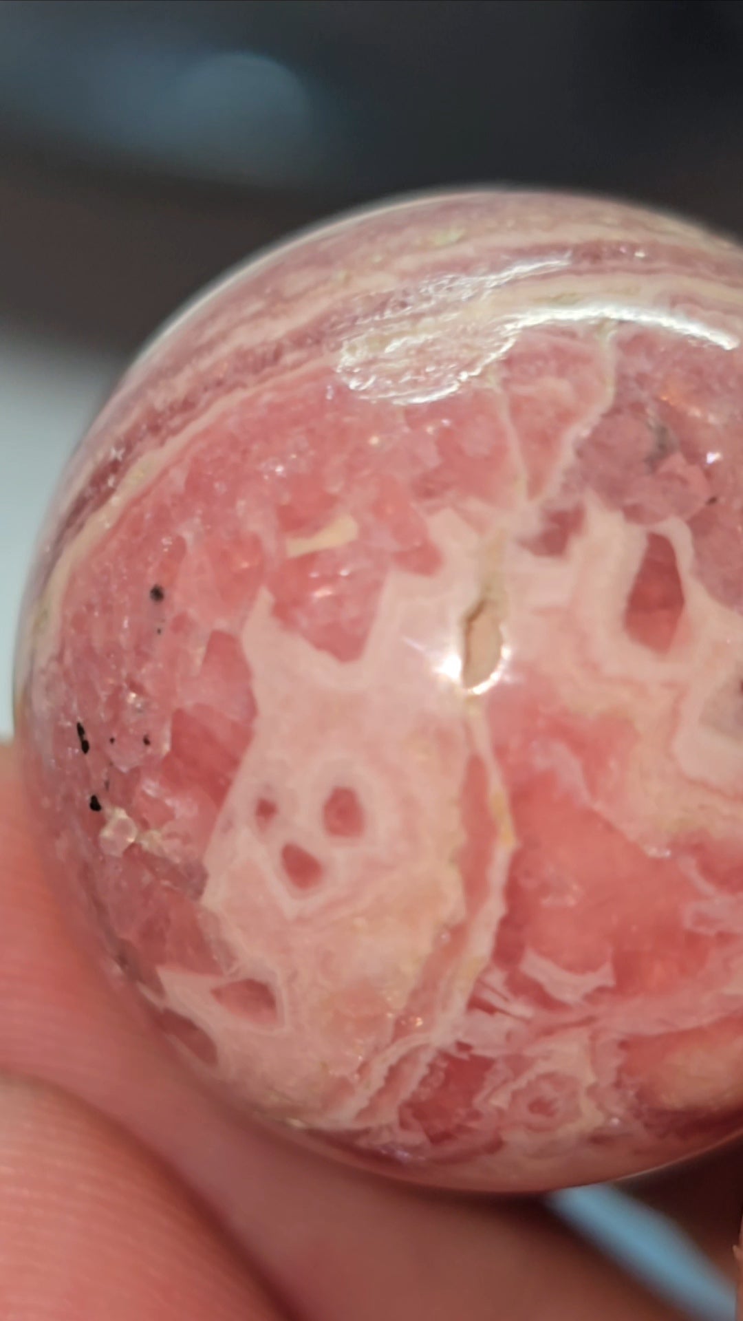 rhodochrosite spheres