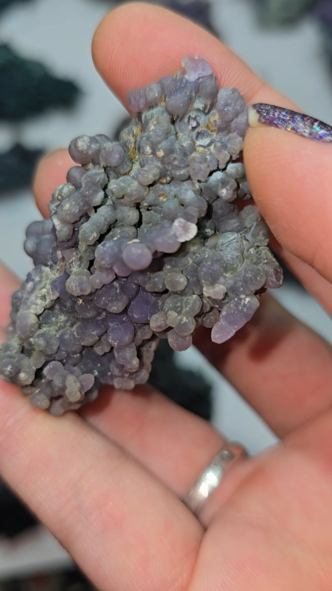grape agate from indonesia