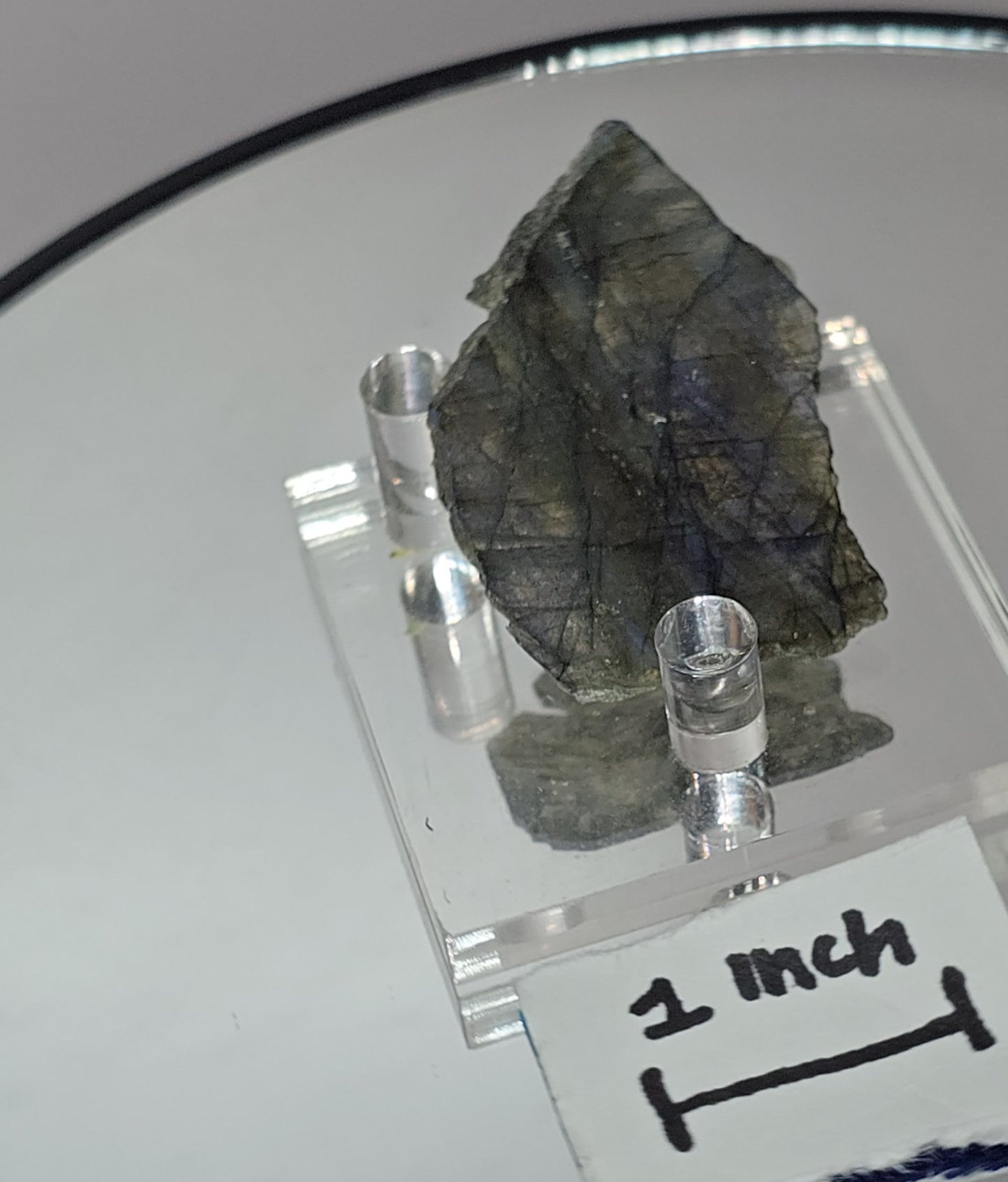 thin small labradorite slab from Madagascar