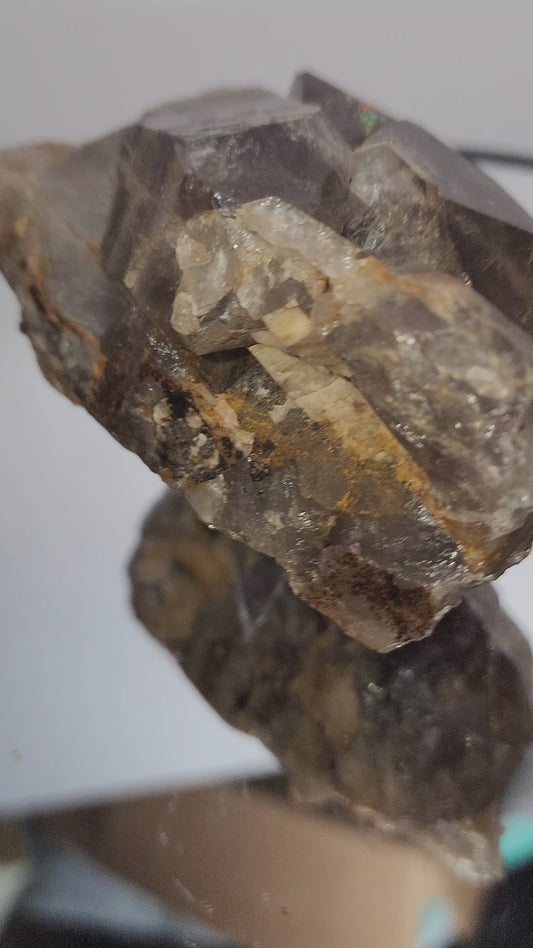 Smoky Quartz cluster