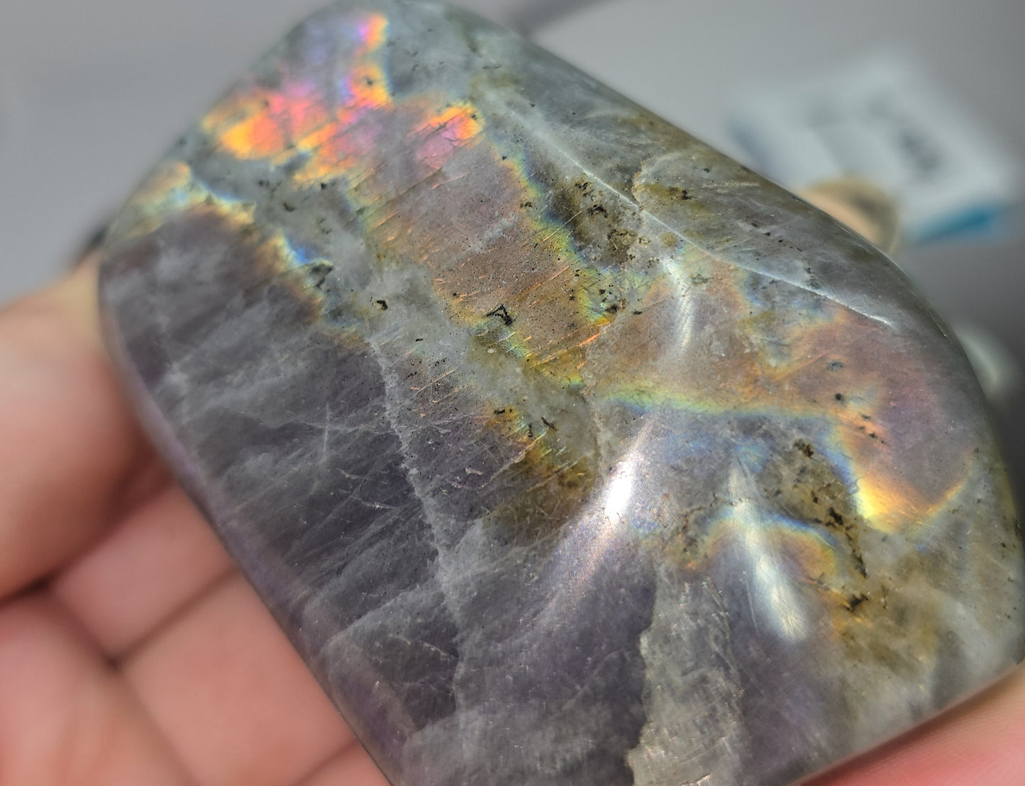 purple labradorite freeform