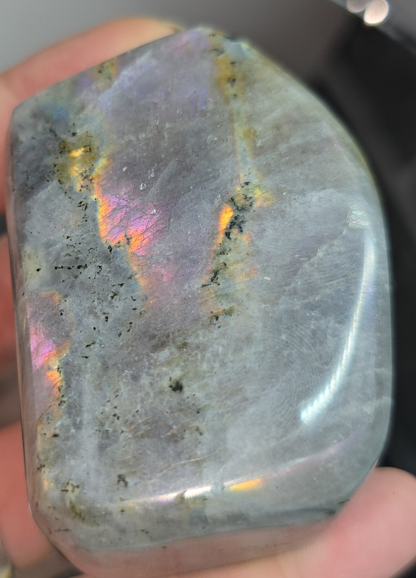 purple labradorite freeform